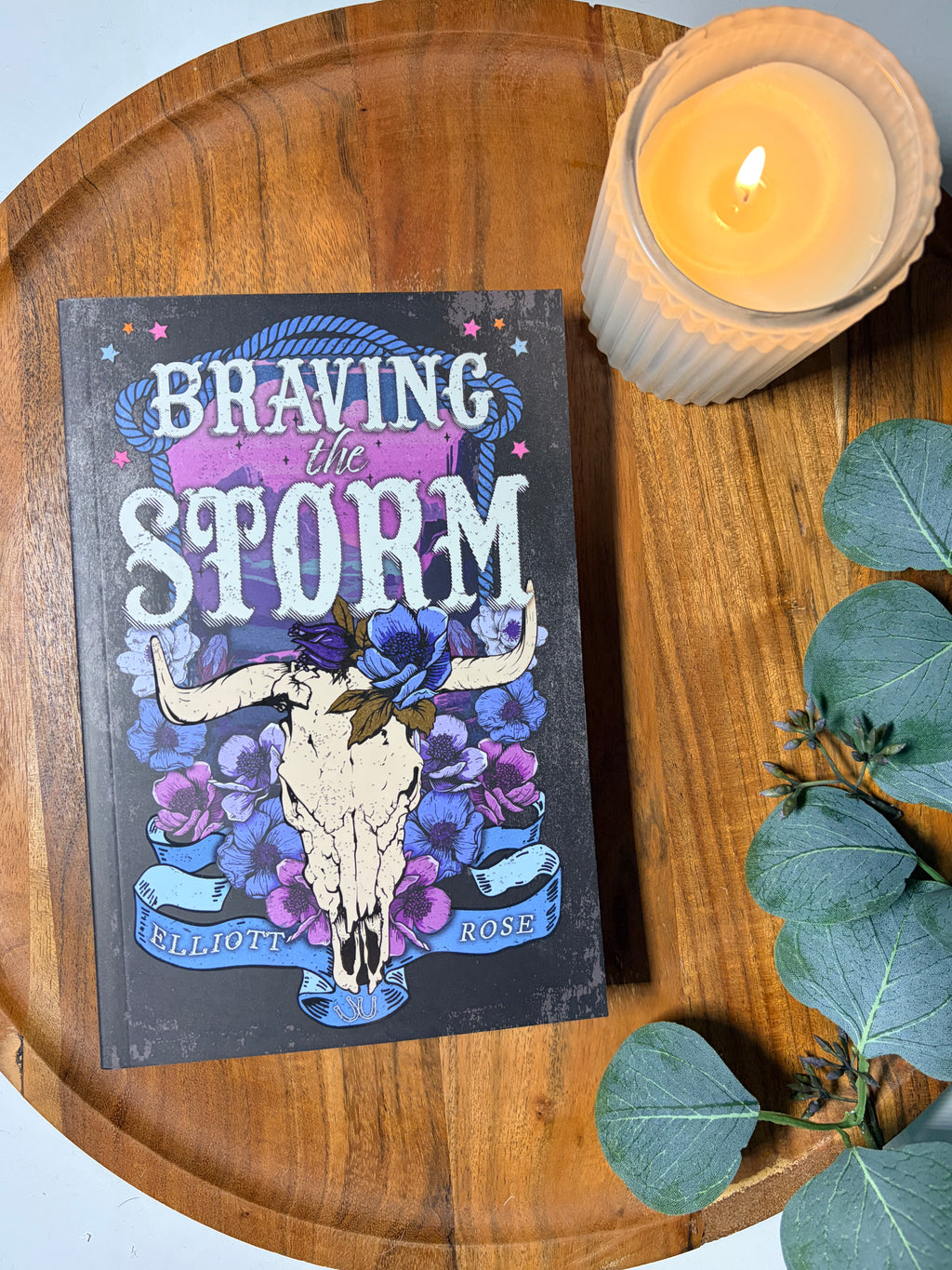 Braving the Storm by Elliott Rose book cover