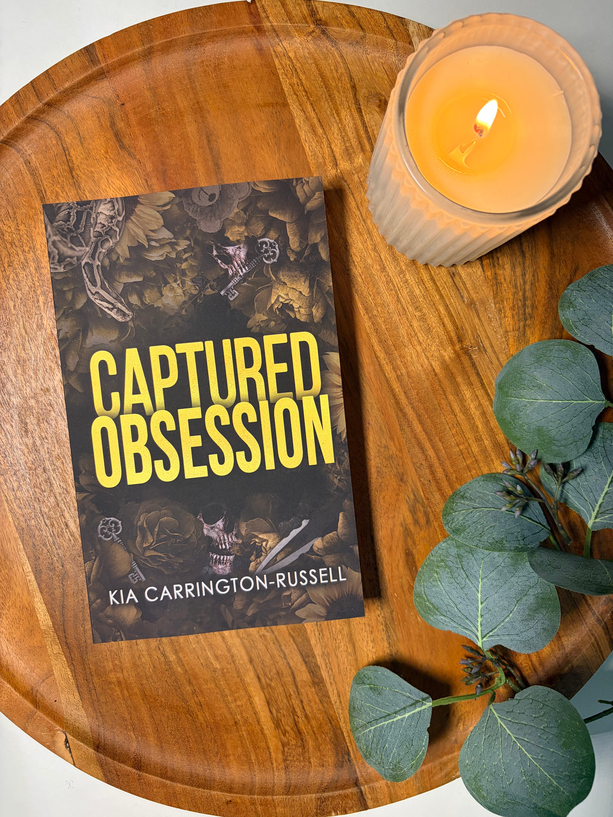 Captured Obsession by Kia Carrington-Russell book cover