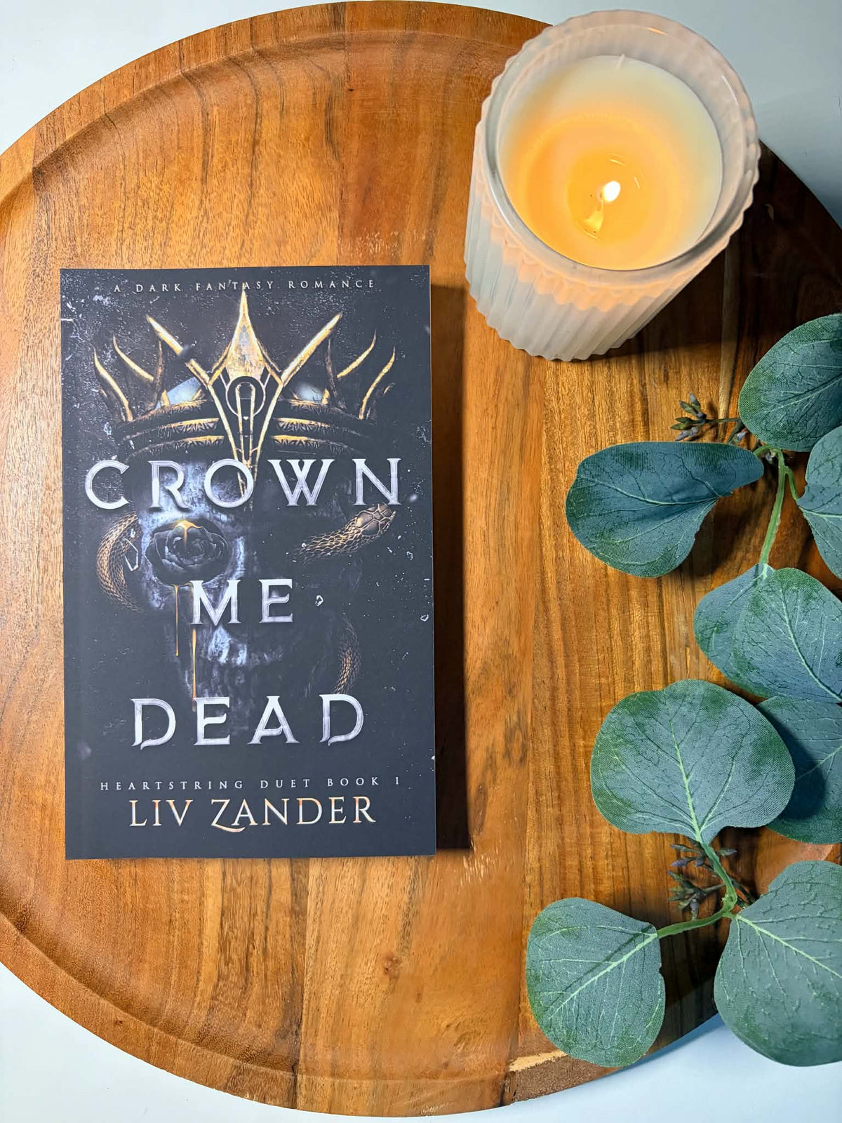 Crown Me Dead by Liv Zander book cover