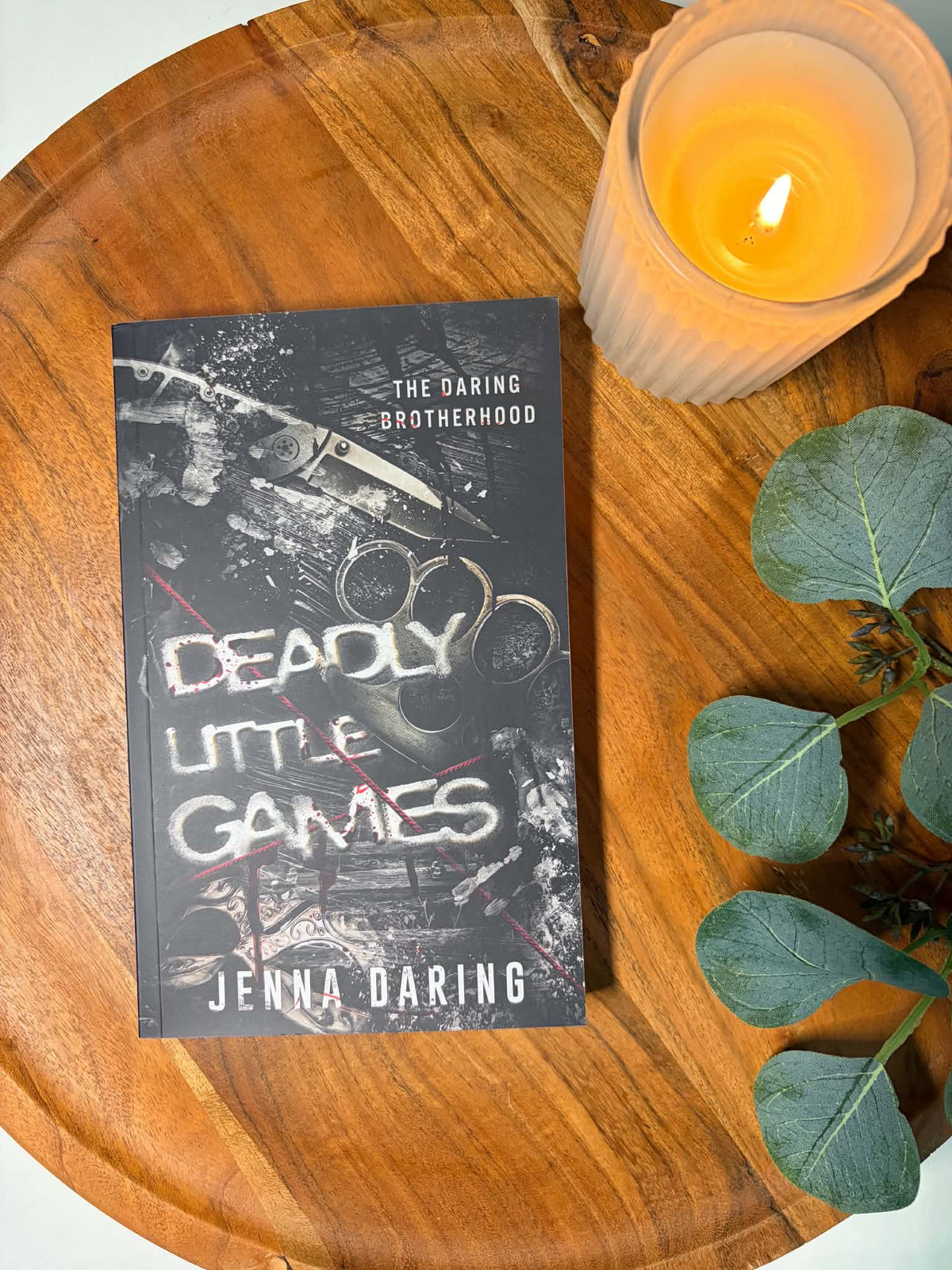 Deadly Little Games by Jenna Daring book cover
