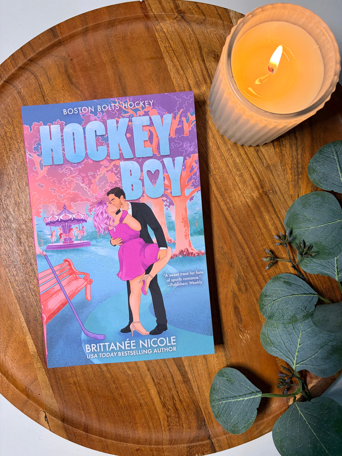 Hockey Boy by Brittanée Nicole book cover