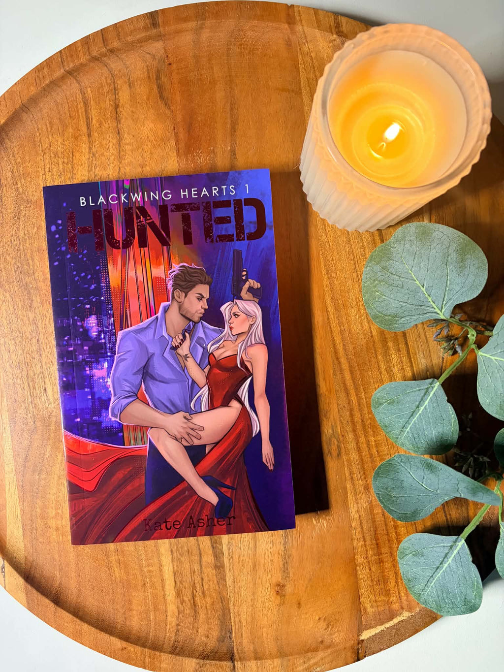 Hunted by Kate Asher limited edition book cover