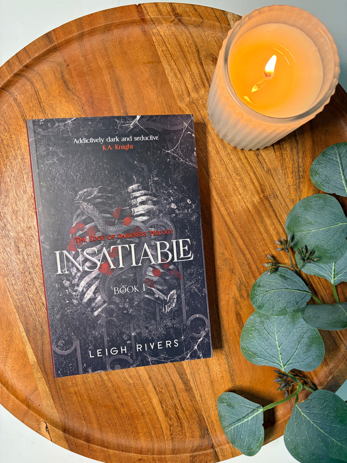 Insatiable by Leigh Rivers bookcover