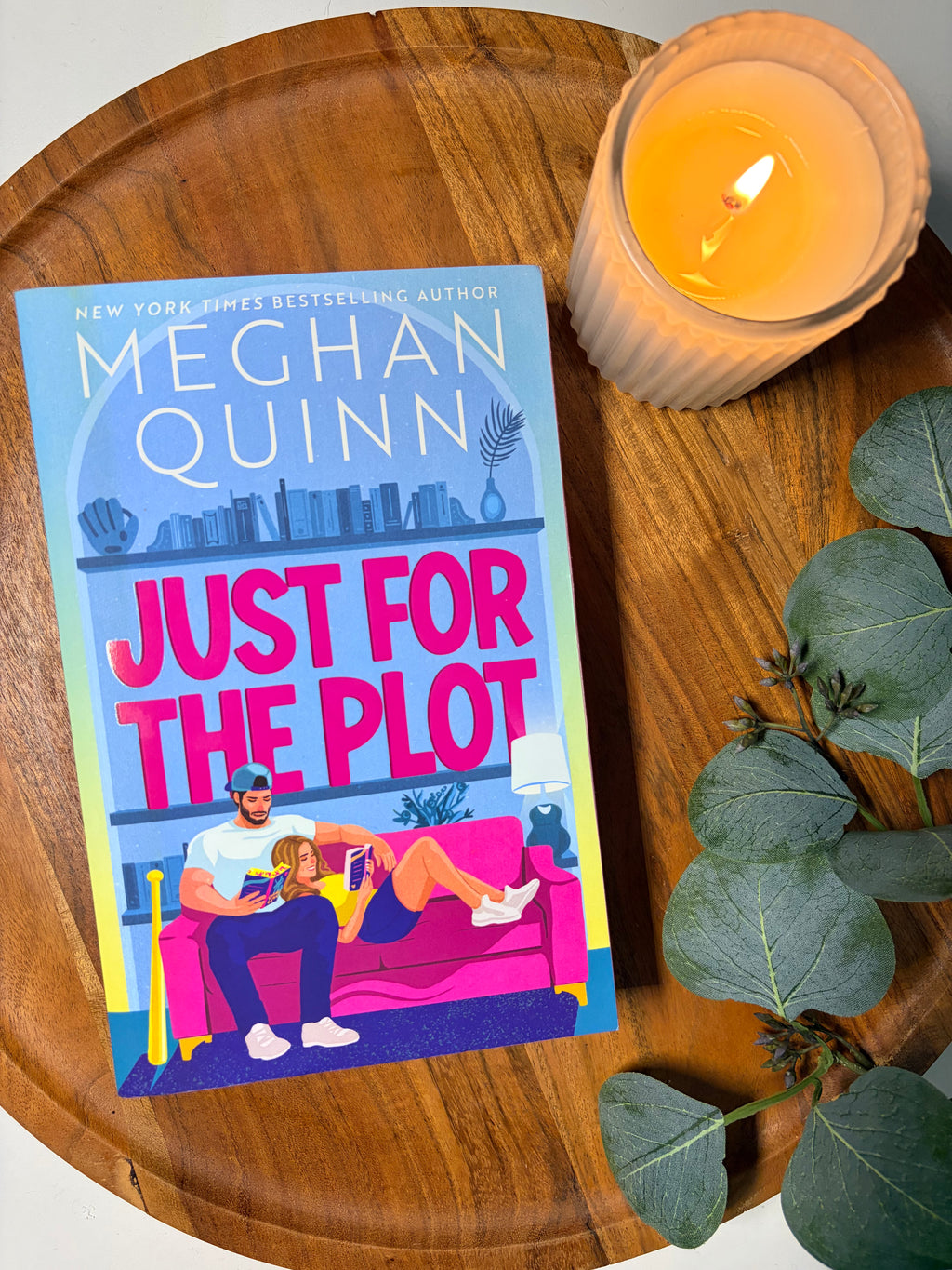Just for the Plot by Meghan Quinn book cover