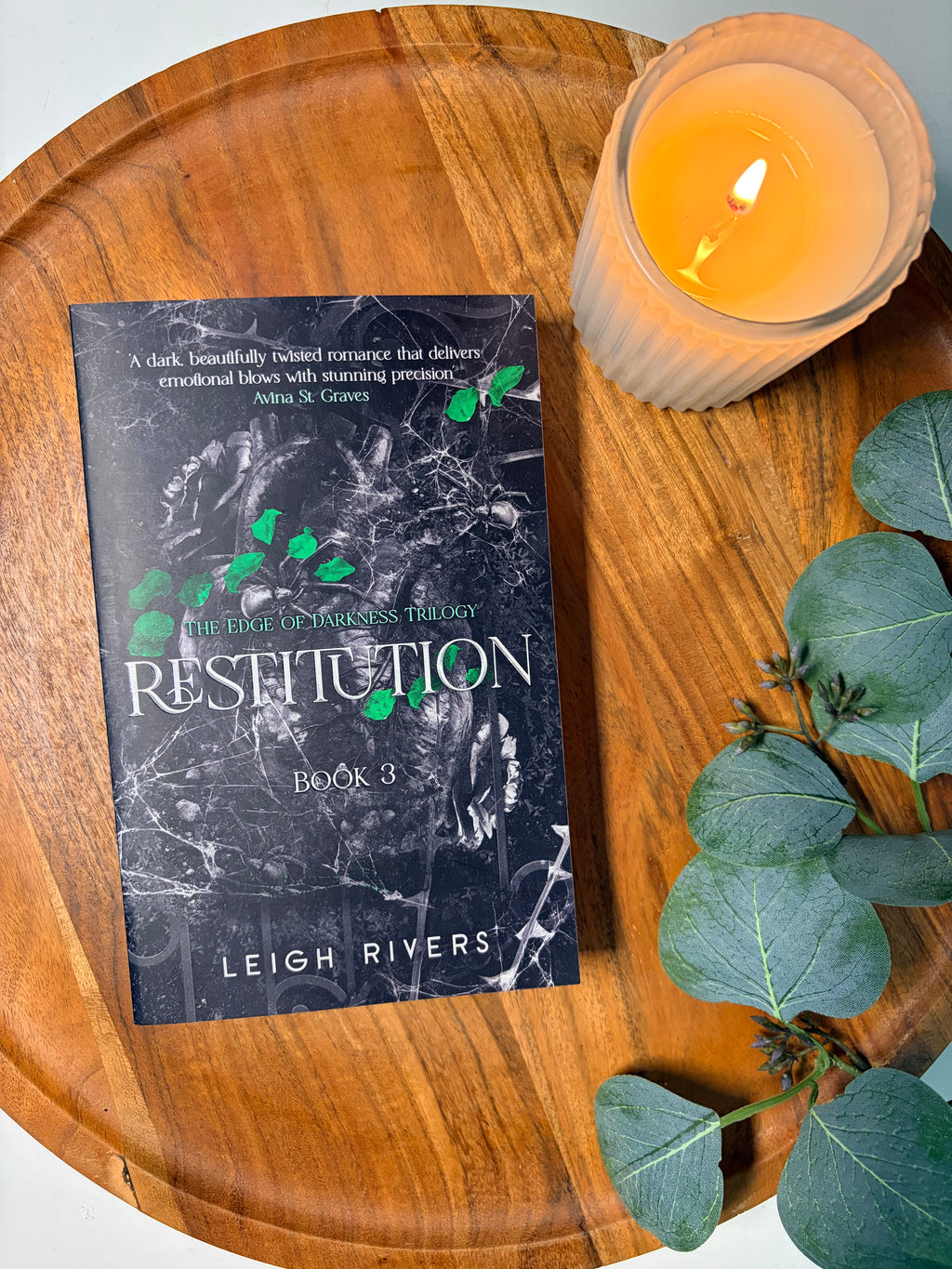 Restitution by Leigh Rivers book cover