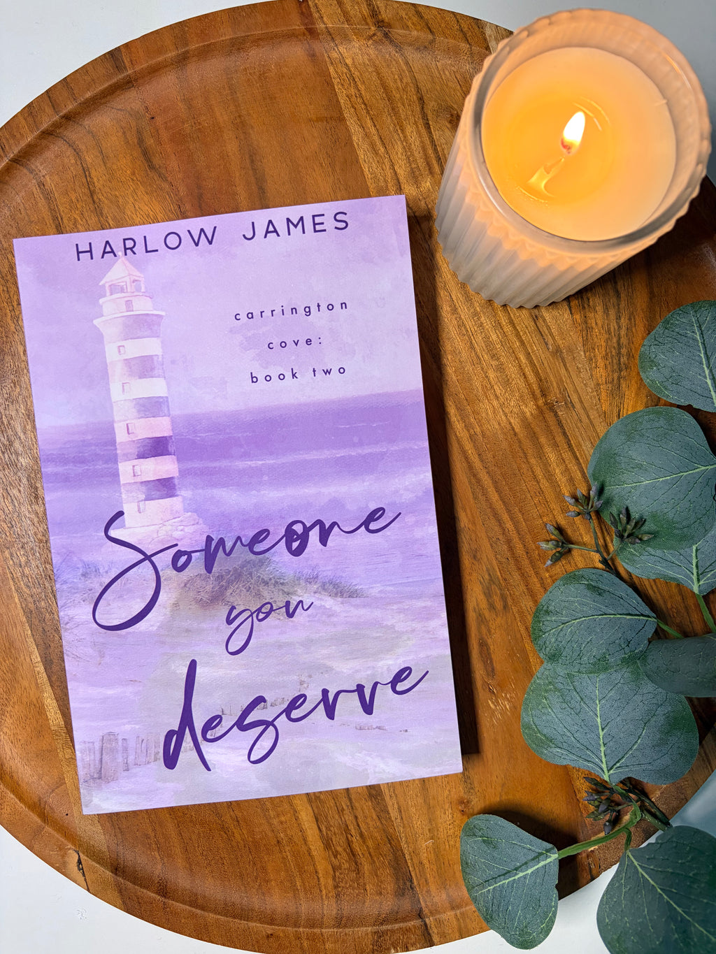Someone You Deserve by Harlow James book cover