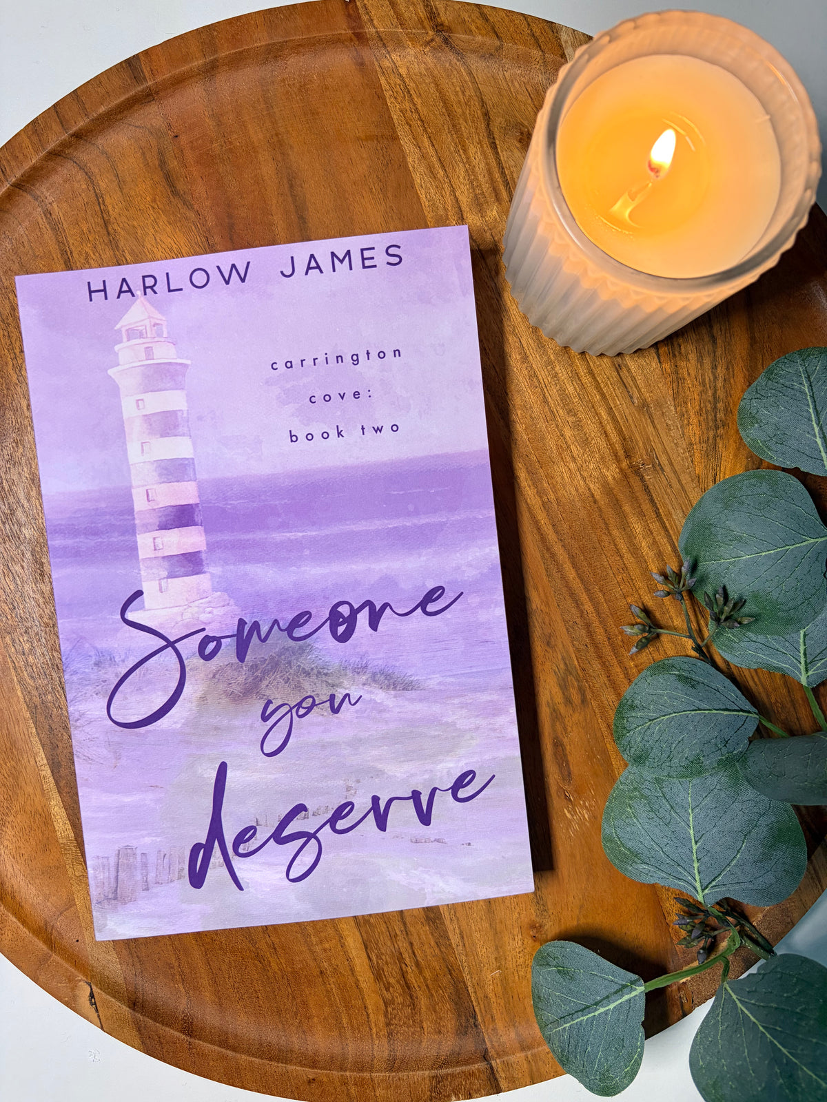 Someone You Deserve by Harlow James book cover