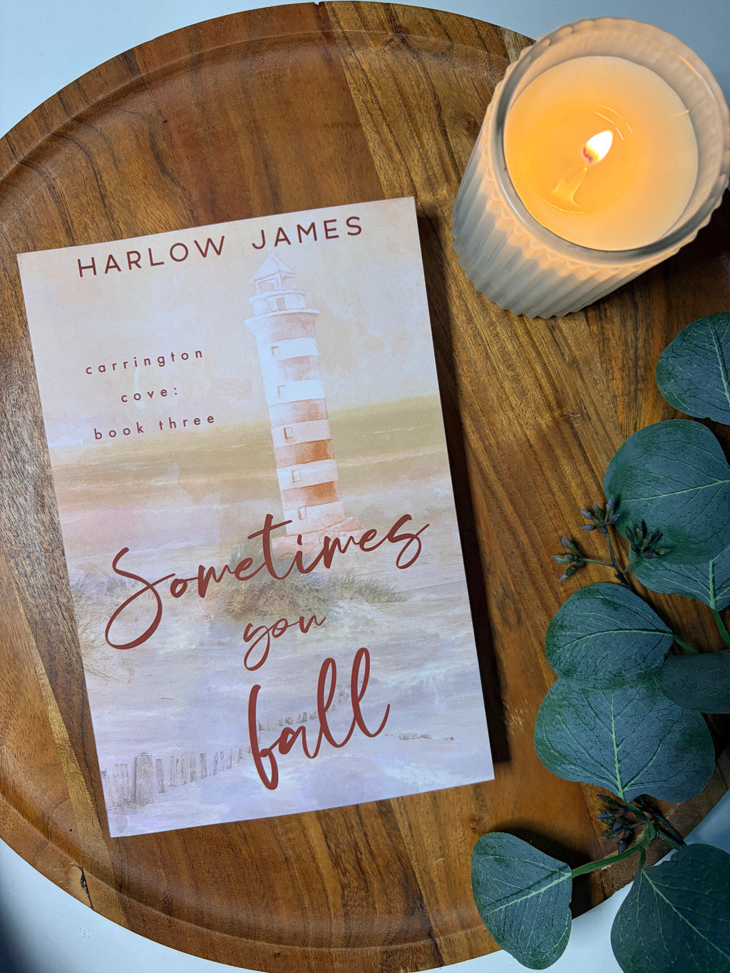 Sometimes you fall' by Harlow James book cover