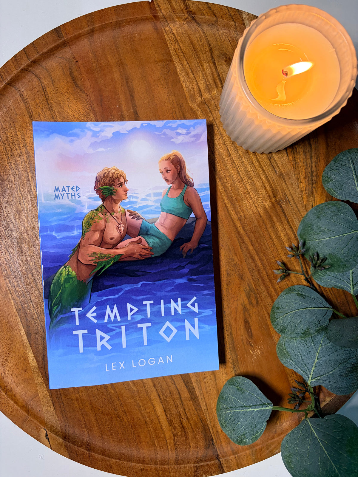 Tempting Triton by Lex Logan book cover