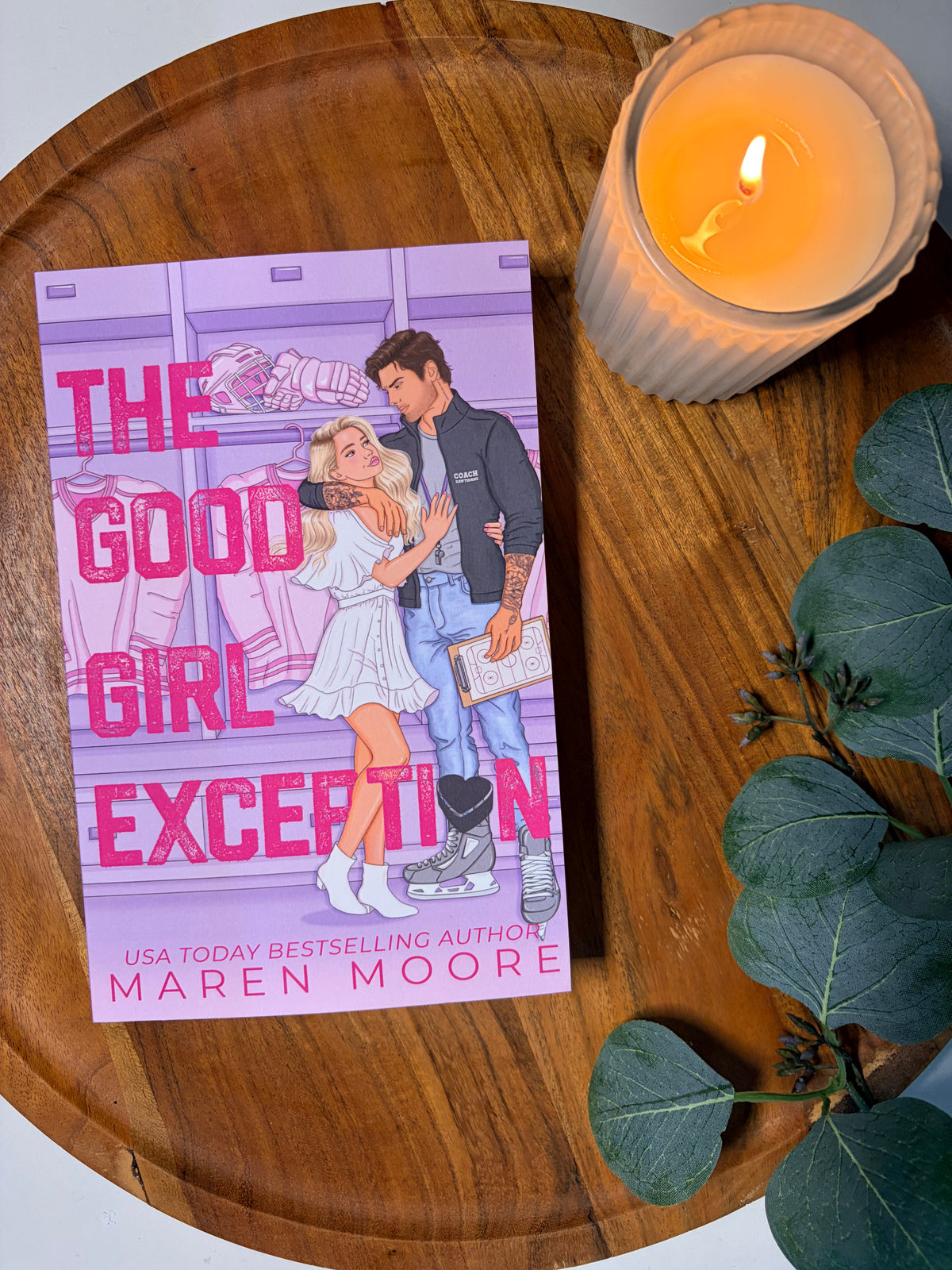 The Good Girl Exception by Maren Moore book cover