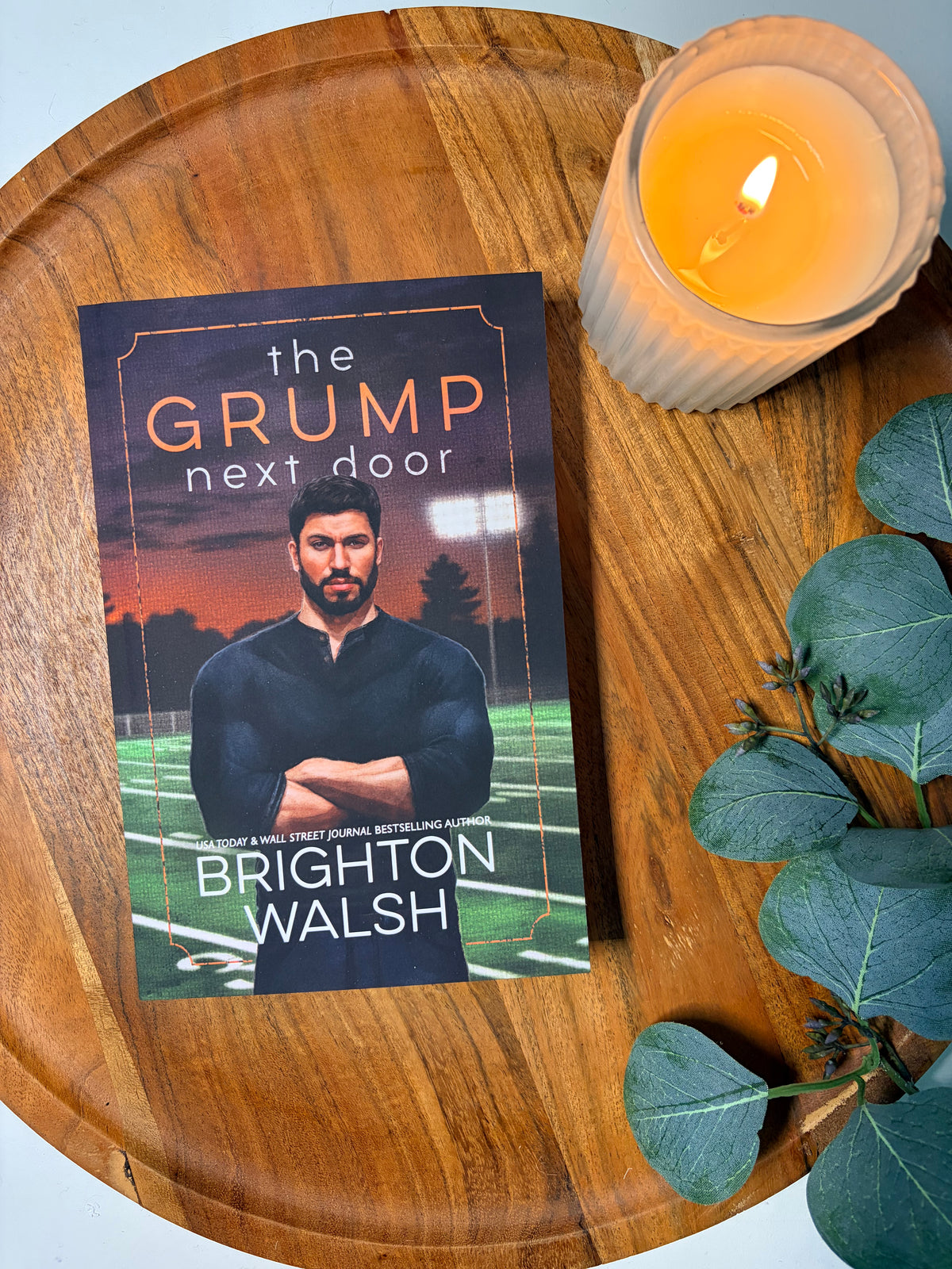 The Grump Next Door by Brighton Walsh book cover