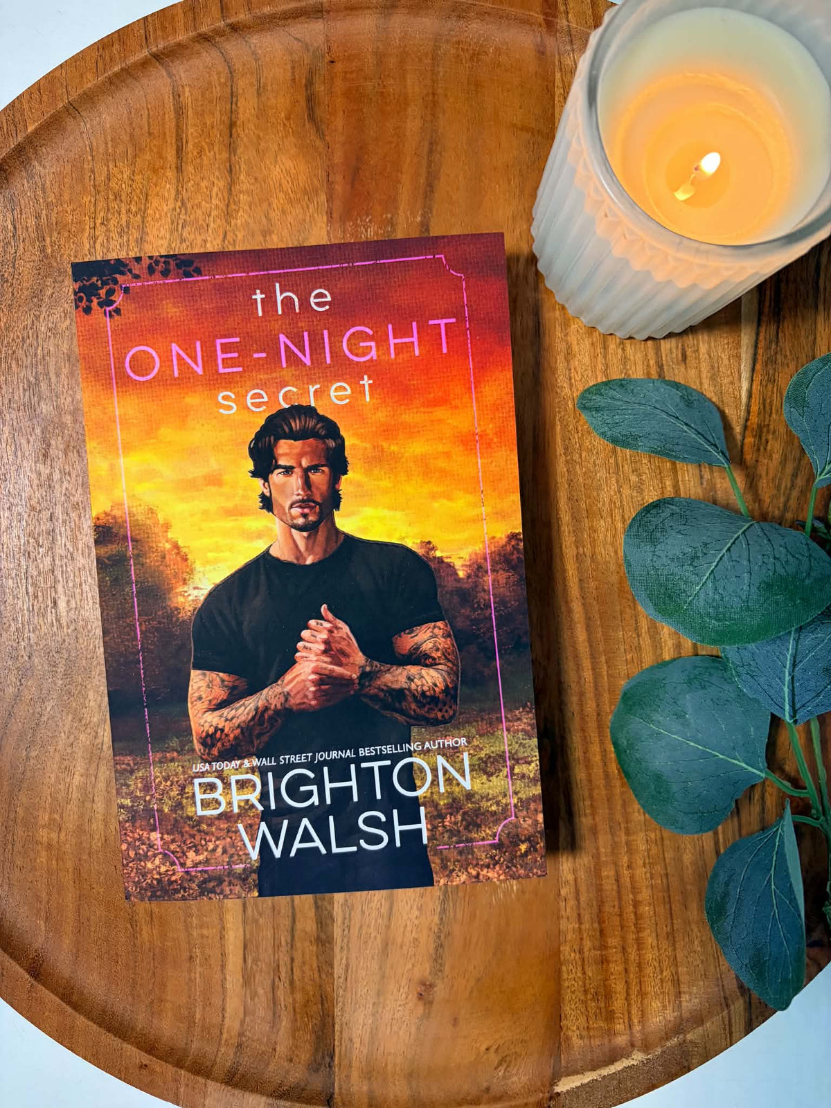 The One-Night Secret by Brighton Walsh book cover