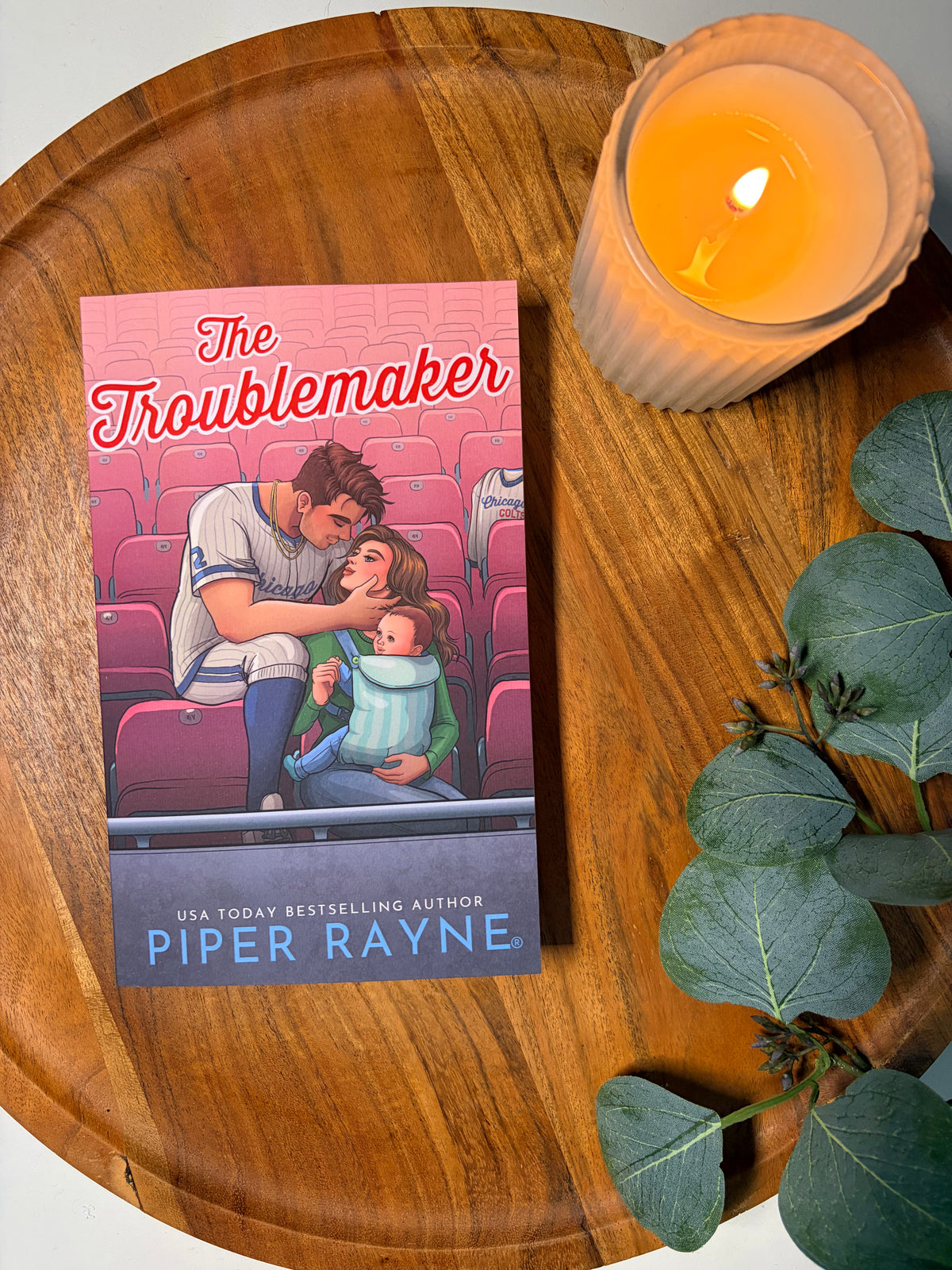 The Troublemaker by Piper Rayne book cover
