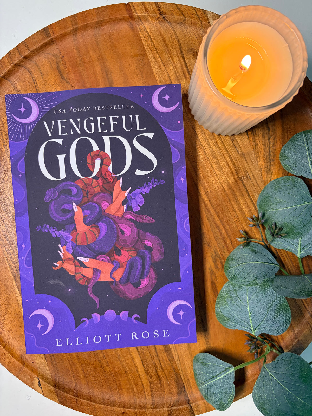 Vengeful Gods by Elliott Rose book cover