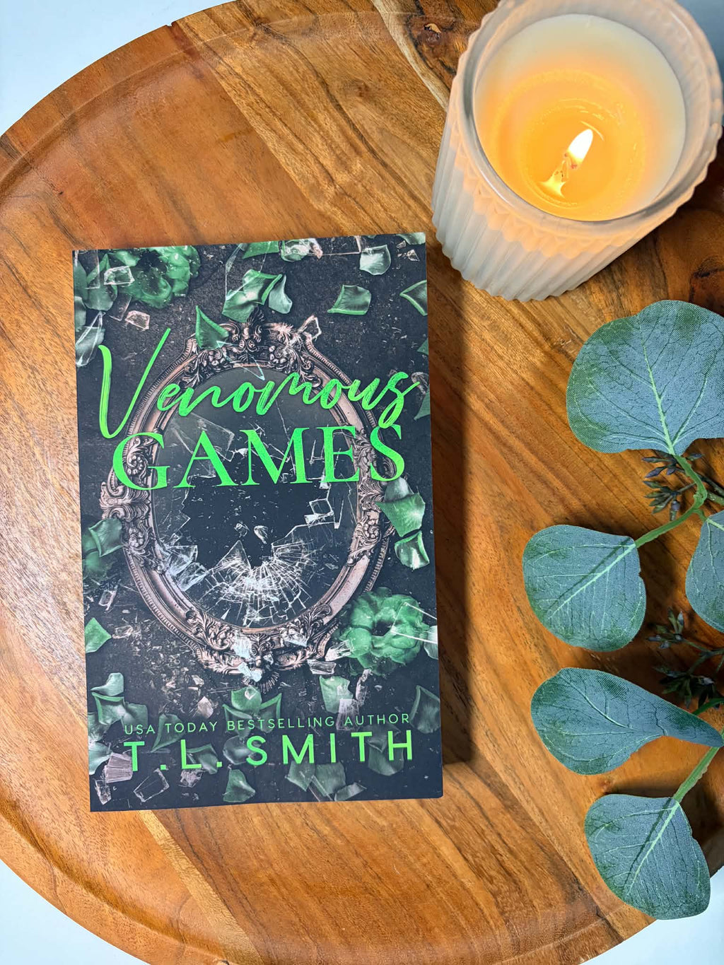 Venomous Games by T.L. Smith book cover
